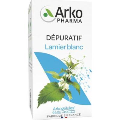 Arkopharma Arkocapsule Lamier Bianco 4 Środek Oczyszczający 45 Kapsułek