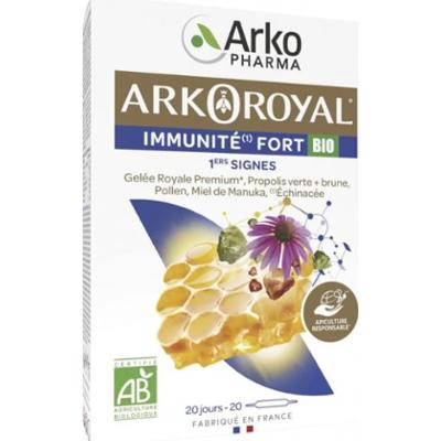 Arkopharma Arkoroyal Immunity Strong Bio Royal Jelly, Propolis 20 fiolek