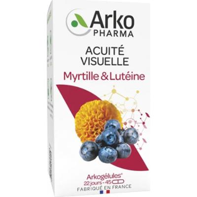 Arkopharma Arkocapsule Visual Acuity Blueberry & Lutein 45 kapsułek
