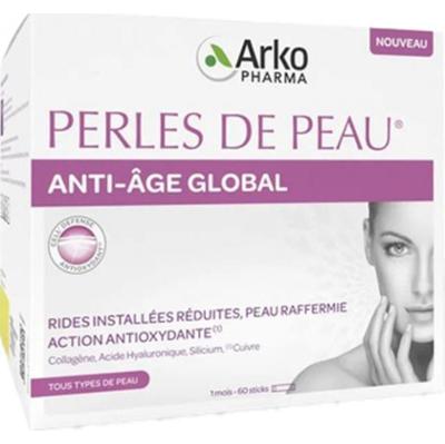 Arkopharma Perły przeciwstarzeniowe do skóry Global 60 Sticks