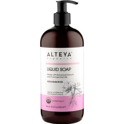 Alteya organics Mydło w płynie Geranium Rose 500 ml
