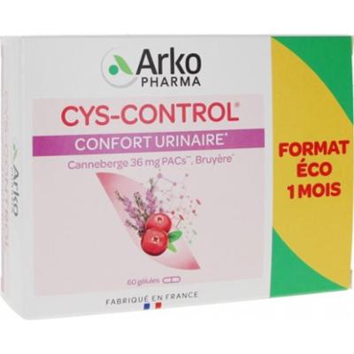 Arkopharma Cys-Control Komfort oddawania moczu Cranberry 60 kapsułek