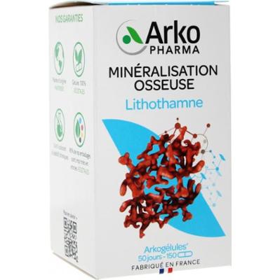 Arkopharma Arkocapsule Joint & Fragile Bones Lithothamne 150 kapsułek