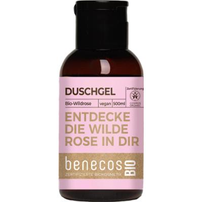 Benecos benecosBIO Organiczny żel pod prysznic z dzikiej róży 50 ml