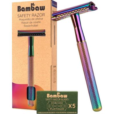 Bambaw Maszynka do golenia Rainbow Safety Razor