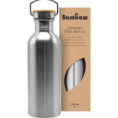 Bambaw Butelka na wodę ze stali nierdzewnej 750 ml Naturale