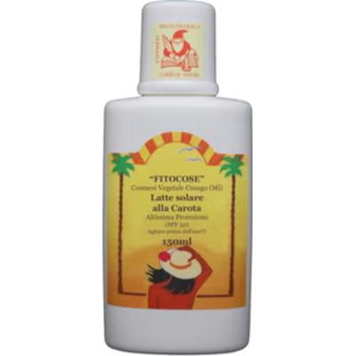 Fitocose Mleczko do opalania Carrot Sun Milk Bardzo wysoka ochrona SPF 50 150 ml