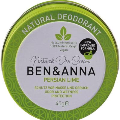 Ben & anna Krem dezodorujący naturale z limonką perską (45 g)