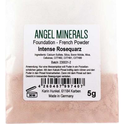 Angel minerals Podkład w pudrze French Powder Foundation Refill Intense Rosequarz (5g)