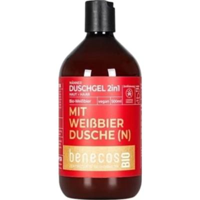 Benecos benecosBIO żel pod prysznic 2w1 dla mężczyzn z organicznym piwem 500 ml