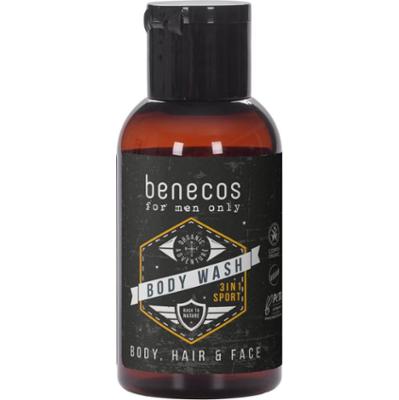 Benecos tylko dla mężczyzn Szampon pod prysznic Sport 3w1 50 ml