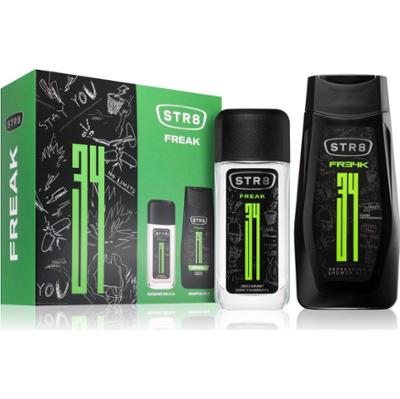 STR8 FR34K Zestaw prezentowy Męski spray do ciała 85ml + Męski żel pod prysznic 250ml
