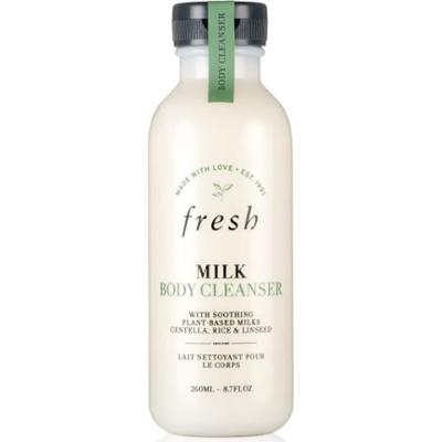 Fresh Mleczny żel do mycia ciała Nawilżający żel pod prysznic z mlekiem roślinnym 260 ml