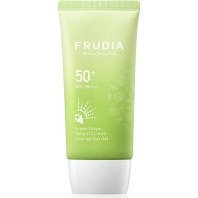 Frudia Słoneczne zielone winogrona Control Nawilżający żel do opalania do skóry tłustej i mieszanej Spf 50+ 50 G