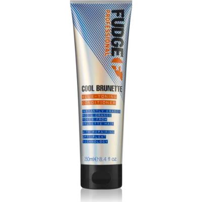 Toning Fudge Blue Brunetka Cold - Odżywka do włosów brązowych i ciemnych - 250ml