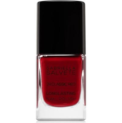 Gabriella Salvete Długotrwały lakier do paznokci o intensywnym blasku koloru 24 Classic Red 11 ml