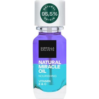 Gabriella salvete Natural Miracle Nawilżająco-odżywczy dwufazowy olejek do paznokci - 11 ml