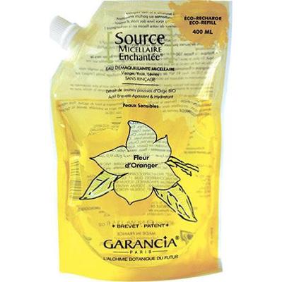 Garancia Enchanted Micellar Source Płyn micelarny do demakijażu Skóra wrażliwa na wodę Kwiat Pomarańczy eco WKŁAD 400ML