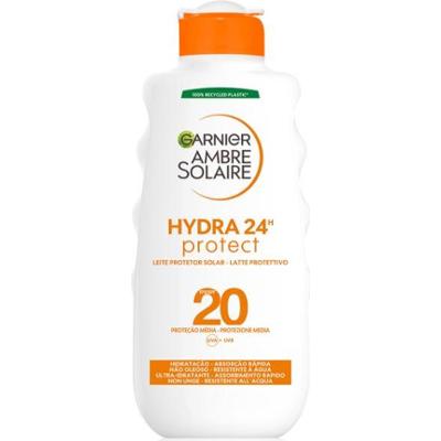 Garnier Ambre Solaire Hydra Protect mleczko ochronne nawilżające efekt SPF 20 200 ml