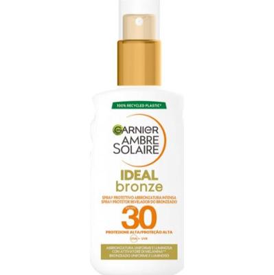 Garnier Ambre Solare Ideal Bronze Spray do opalania stymulujący opaleniznę Spf 30 200 ml