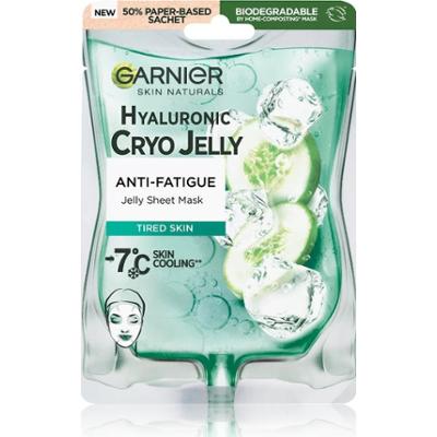 Maska w płachcie o działaniu odświeżającym -7°C Hialuronowy Cryo Jelly (Jelly Sheet Mask) 27 g