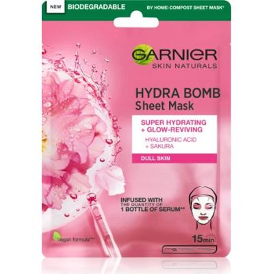 Garnier SkinActive Bomb (Sakura) - Nawilżająca maska do twarzy - 1,0 tys