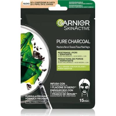 Garnier Skin Active Mask w czystej tkaninie węgla drzewnego