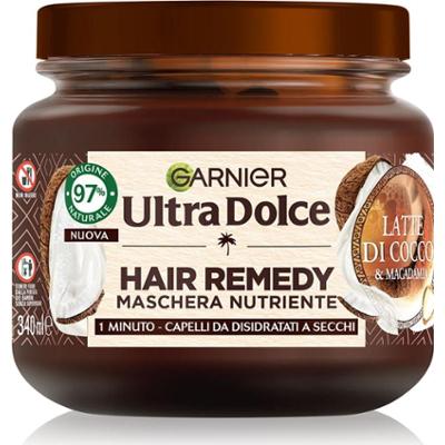 Garnier Ultra Słodkie mleko kokosowe i Macadamia Odżywcza maska do włosów 340 ml