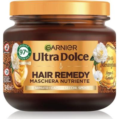 Garnier Ultra Maska rewitalizująca Sweet Argan Oil and Camellia do włosów suchych 340 ml