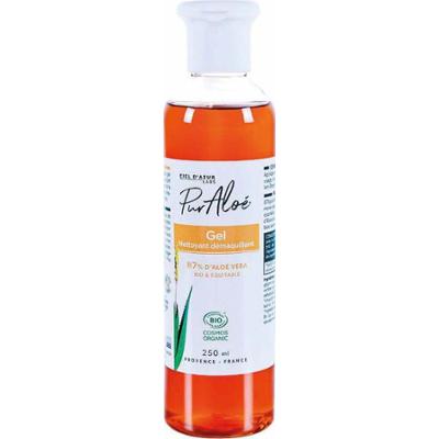 Pur aloé Żel do mycia i demakijażu z natywnym aloesem 78% organicznym 250ml