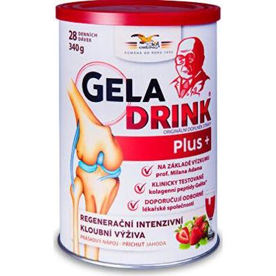 Geladrink Geladrink Plus Napój Truskawkowy 340g