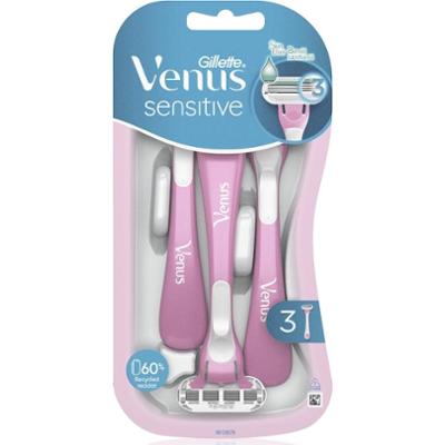 Gillette Venus Sensitive (3 sztuki) - Jednorazowe maszynki do golenia