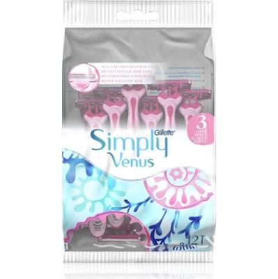 Gillette Venus Simply Jednorazowe maszynki do golenia, 12 sztuk