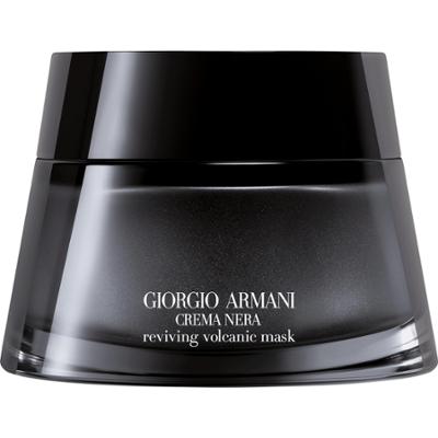 Giorgio Armani Czarny krem rewitalizujący wulkaniczny głęboko oczyszczający i oczyszczający krem do twarzy 50 ml