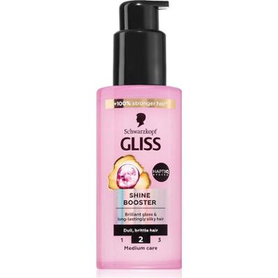 Schwarzkopf Gliss Serum bez spłukiwania Liquid Silk wzmacniające i lśniące włosy Shine Booster 100 ml