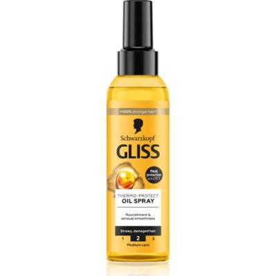 Schwarzkopf Gliss Oil Odżywczy olejek ochronny do ochrony włosów przed wysoką temperaturą 150 ml