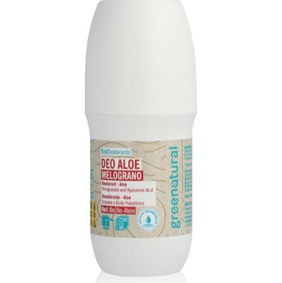 Greenatural Dezodorant mineralny Roll-On Pomegranate z kwasem hialuronowym 75 ml