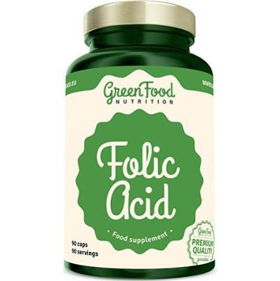 Greenfood Kwas foliowy 90 kapsułek