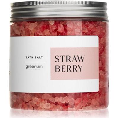 Greenum Sól do kąpieli truskawkowa 600g