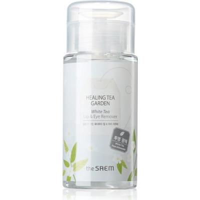 The Saem Healing Tea Garden White Tea Płyn do demakijażu oczu i ust dla skóry wrażliwej 150 ml