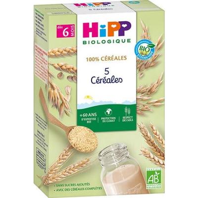 Hipp 100% Zboża - 5 zbóż - Od 6 miesiąca - ORGANICZNE 250 g