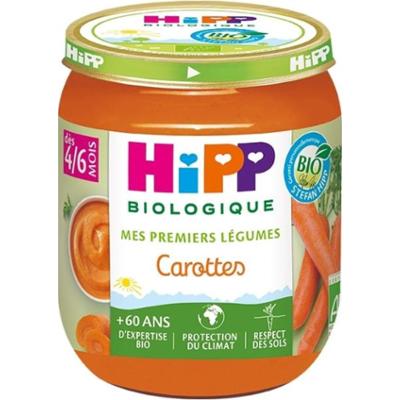 Hipp Moje Pierwsze Warzywa - 4/6 Miesiąca - Organiczne Marchewki 125G
