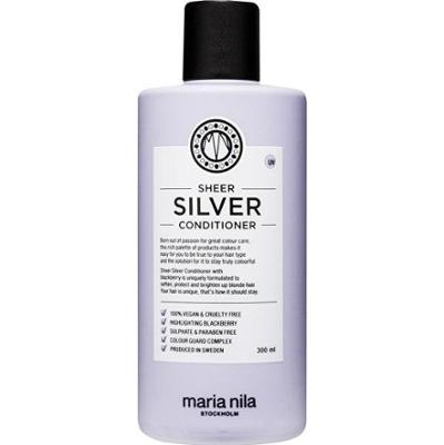 Maria nila Nawilżająca odżywka Pure Silver do włosów w odcieniach żółtego, neutralizująca objętość: 100 ml