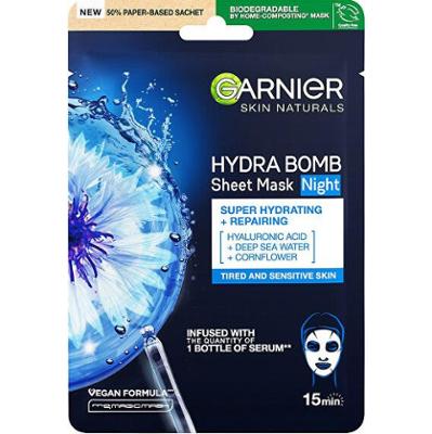 Garnier Moisture Bomb Night-Time (Maska do twarzy w tkaninie) 28 G