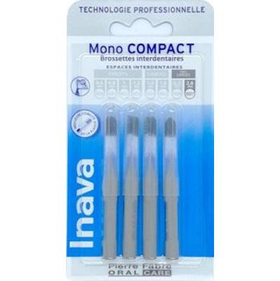 Inava Mono Compact Bardzo szerokie szczoteczki międzyzębowe 2,6 mm szare x4