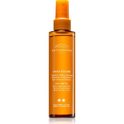 Institut Esthederm Adaptasun Solar Oil Hydra-Umiarkowana ochrona ciała i włosów 150ml