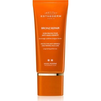 Institut Esthederm Bronz Ochronny Przeciwzmarszczkowy i Ujędrniający Naprawa Delikatne Słońce Umiarkowane Słońce 50ml