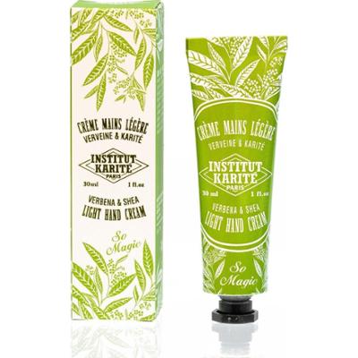 Zmiękczający krem do rąk Institut Karite Paris Werbena i Lekkie Masło Shea 30 ml