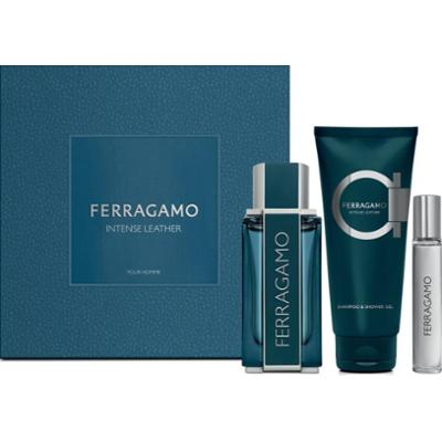 Ferragamo Zestaw prezentowy Intense Leather dla mężczyzn