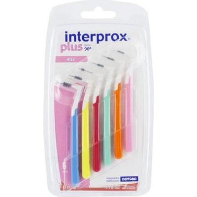 Interprox Plus 90° Szczoteczki międzyzębowe Mix x6